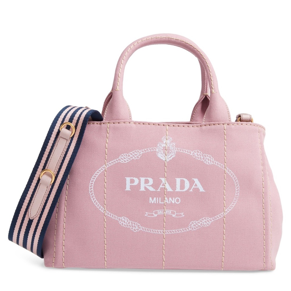 ISO Prada tote canapa blush pink bag